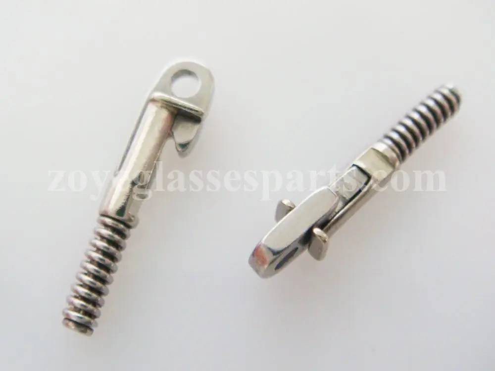 Пружинная вставка ZOYE для титанового каркаса очков гибкий зажим сменная деталь