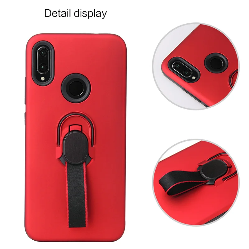 Гибридный бронированный ТПУ чехол для Huawei Y9 Y6 2018 P30 Pro P20 автомобильный магнитный