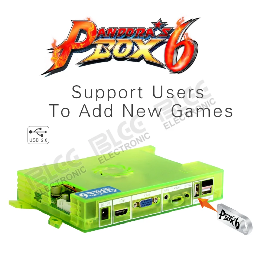 Pandora's Box 6 аркадная игровая консоль 1300 в 1 для ТВ ПК PS3 монитор Поддержка HD VGA USB