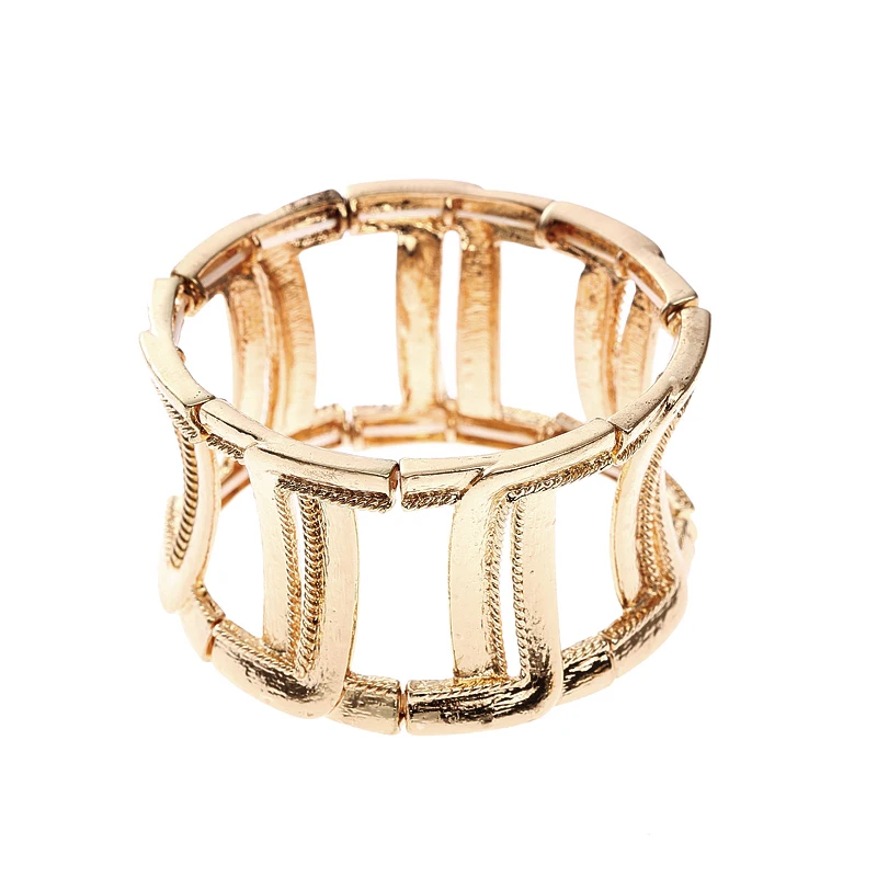 Сплав Новинка Племенной стрейч браслет панк стиль Заявление Бижутерия|bracelet