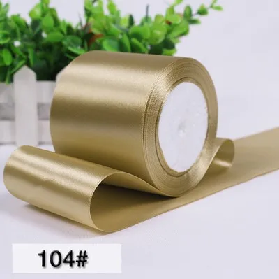 25 ярдов/рулон атласная лента цвета шампанского шириной 8 см|ribbon satin|ribbon monkeyribbon texture