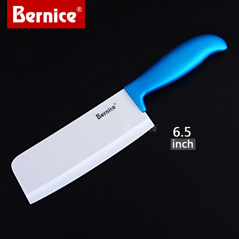 white blade blue Высокое качество 6,5 дюймов Керамический кухонный нож шеф-повара инструменты для приготовления пищи нож для нарезки - Цвет: white blade blue