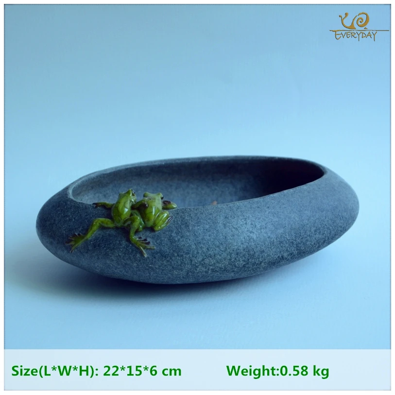 Коллекция на каждый день Новогодняя Смола лягушка цветочный горшок украшения