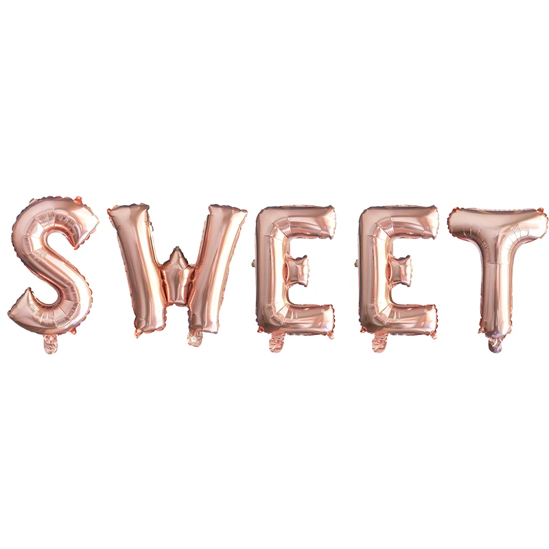 Воздушные шары с надписью ONE IS SWEET фольгированный шарик из арбуза буквами 16 дюймов
