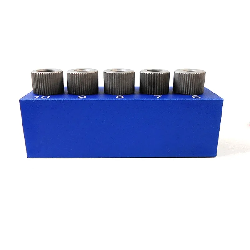 

Pocket Hole Jig Kit 6 7 8 9 10mm Aluminum Alloy Wood Doweling Jig Straight Angle 90 Degree Drilling Guide Tool For Carpentr