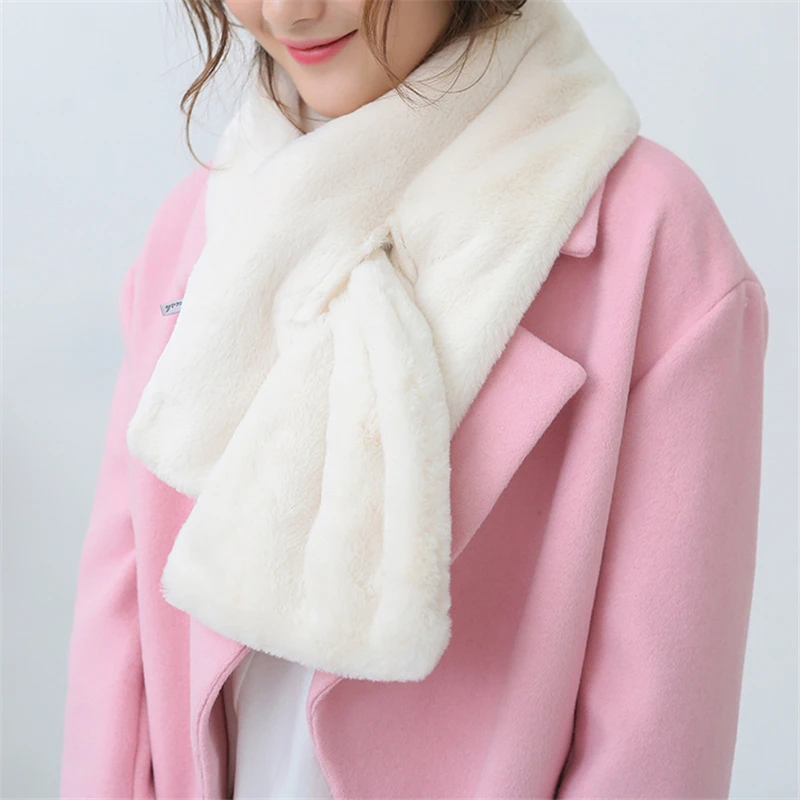 2018 шарф из искусственного меха женский роскошный брендовый зимний для женщин