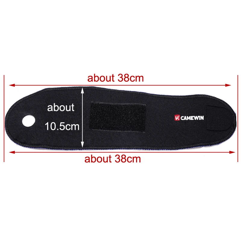 1 пара Регулируемая поддержка запястья черный шарнирный бандаж защита CAMEWIN