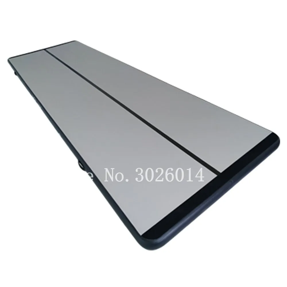 Дешево Бесплатная доставка, надувной воздушный трек 4 м, гимнастический коврик для акробатики, напольные воздушные коврики с электрическим воздуш...