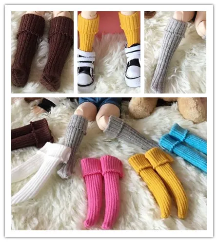 1 пара Карамельный цвет Blyth чулок для Azone Кукла Барби Момоко 1/6 кукольная одежда