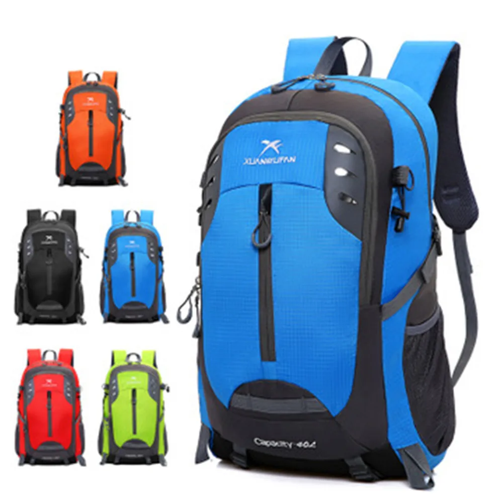 

XUANYUFAN outdoor mountaineering bag sports large capacity travel bag men and women casual riding waterproof backpack 40L