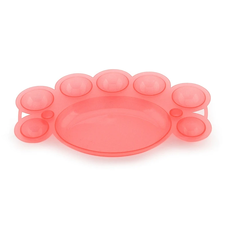 Pink KADS 10 видов конструкций DIY инструменты для маникюра, дисплей для практики ногтей, цветная карта, колесная палитра лаков для ногтей, накладные ногти, мягкие губки - Цвет: Pink