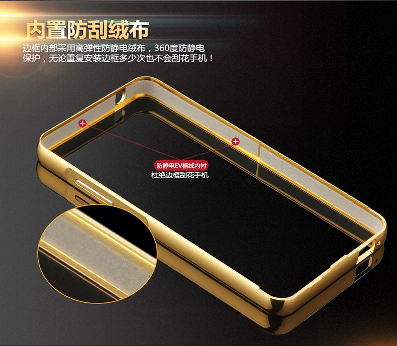 Чехол для zte Blade X3 с металлической алюминиевой рамкой, зеркальный акриловый чехол для zte Blade X3 D2 t620, защитный чехол для мобильного телефона s 5,0"