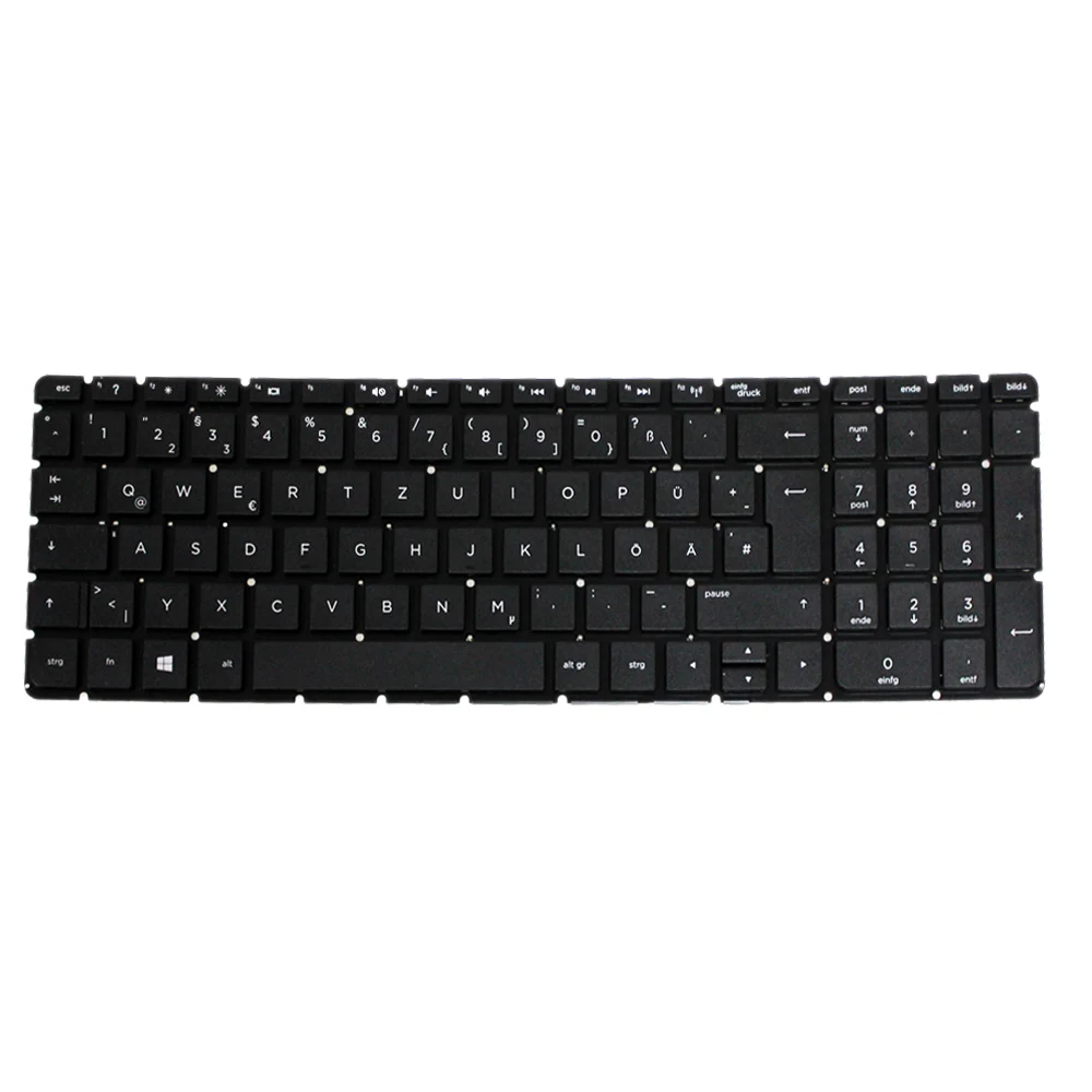 Клавиатура для HP Pavilion 15 BA 15-AC 15-AY 15-AF Series 250 G4 255 256 DE Tastatur QWERTZ |