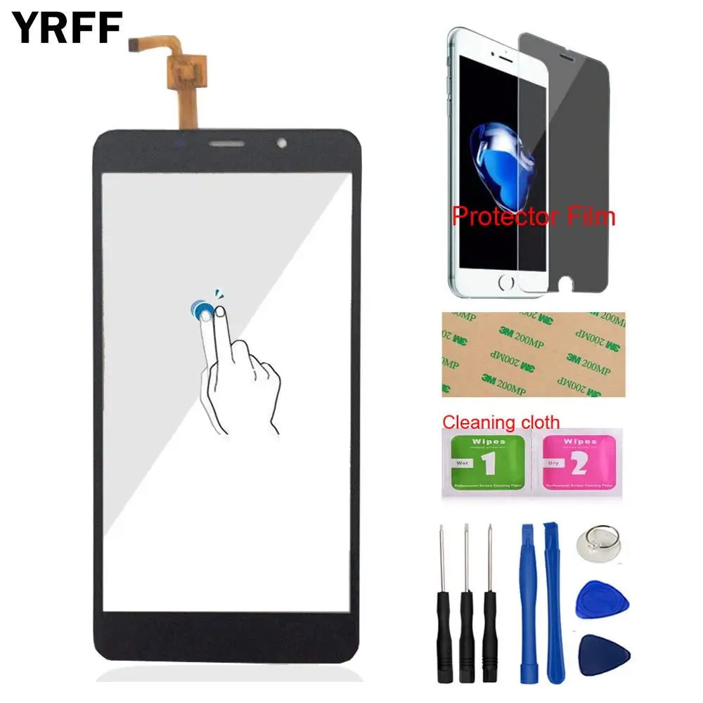 YRFF 5 7 дюйма телефон с сенсорным Экран спереди для Leagoo M8 Pro Сенсорный экран