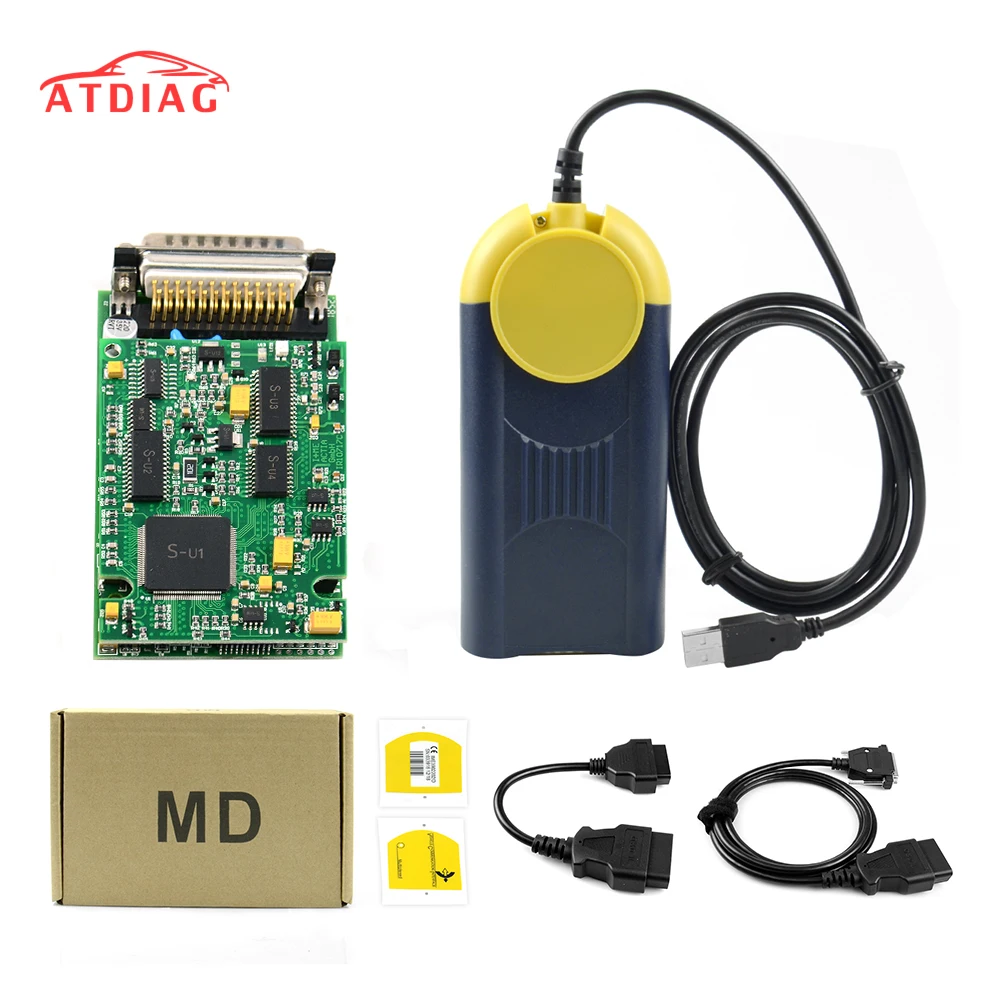 Лидер продаж V2018 Multi Di @ g Access J2534 Pass Thru OBD2 устройство multidiag Diag v2018|Программаторы с