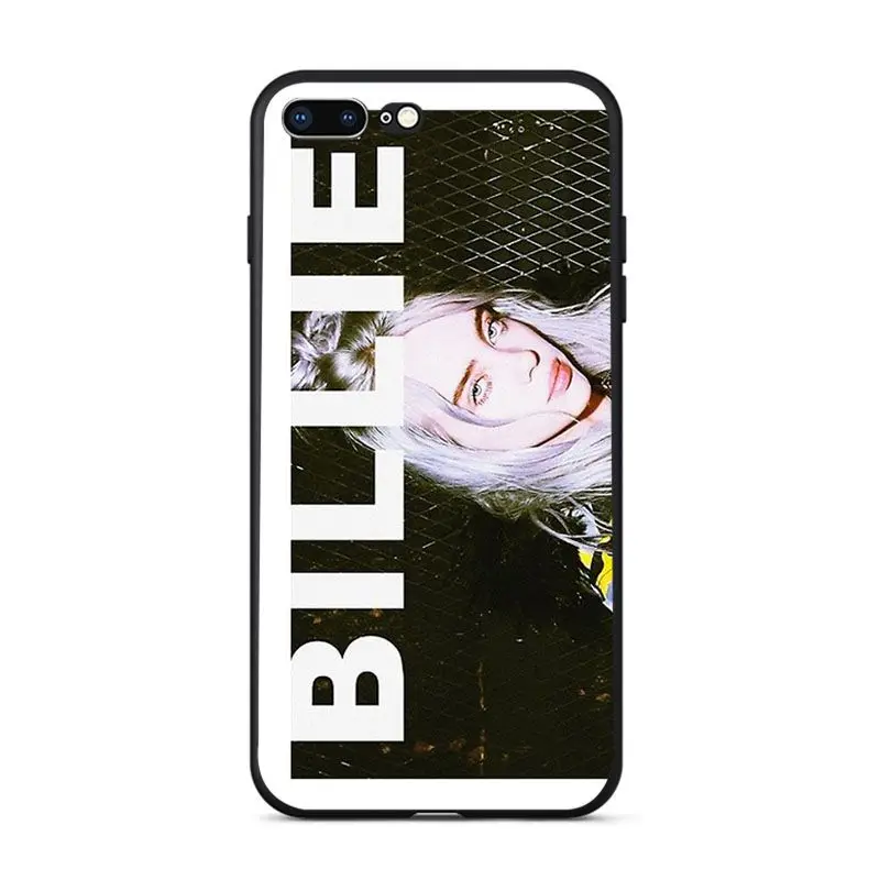 Babaite Billie Eilish с рисунком Чехлы для мобильных телефонов Чехол для iPhone 11 pro max 8 7 6 6S Plus 5 5S SE XR X XS MAX чехол