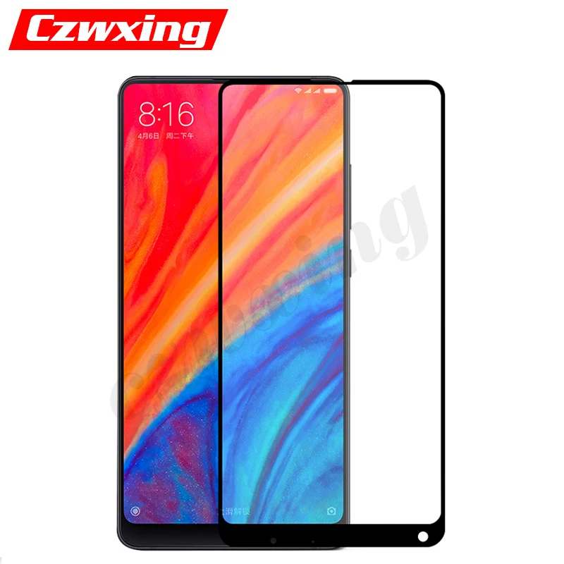 Защита для экрана Mi Mix 2S полное покрытие Xiaomi закаленное стекло глобальная версия