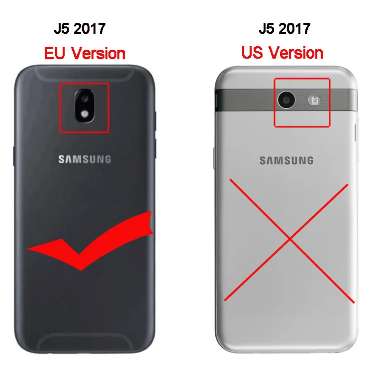 GXE Fundas Роскошный чехол для просмотра окон J530 J5 (2017) подставка из искусственной