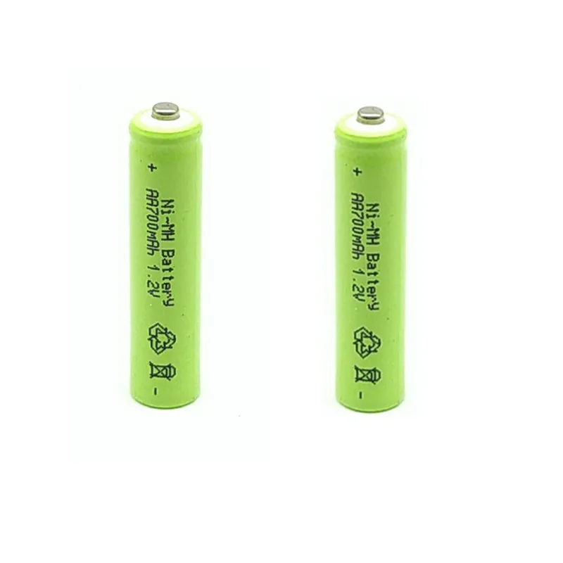 2 шт./лот AAA 1 V 700mAh ni mh аккумуляторная батарея|Перезаряжаемые батареи| |