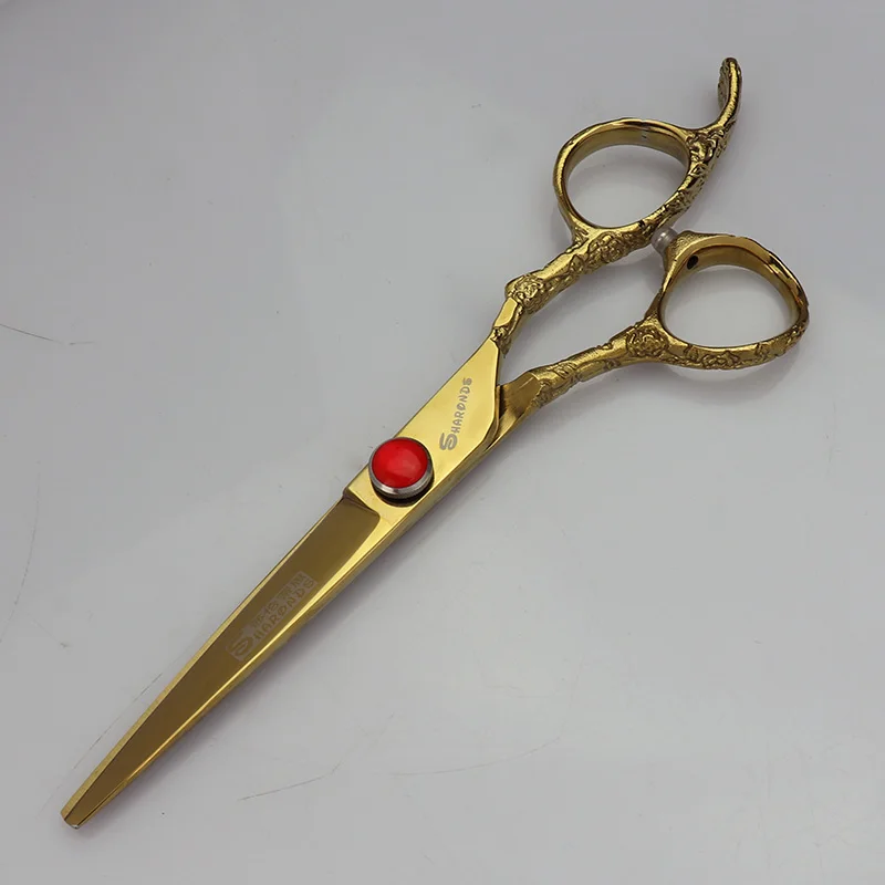 B 6 inch cutter Уход за лошадьми собака ножницы комплект серебро сливы узор 7 дюймов 6 дюймовый Профессиональный резки собаки ножницы комплект груммер филировочные ножницы - Цвет: B 6 inch cutter