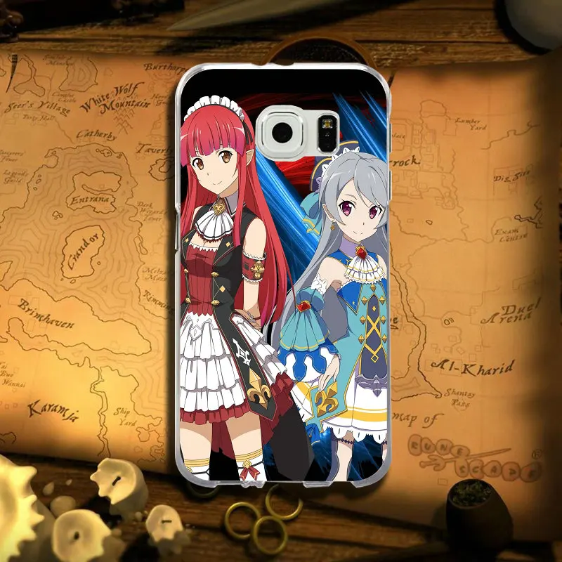 Аниме Sword Art Online мягкий чехол для телефона из ТПУ с крышки samsung Galaxy Note 2 3 5 8 9 S2 S3 S5