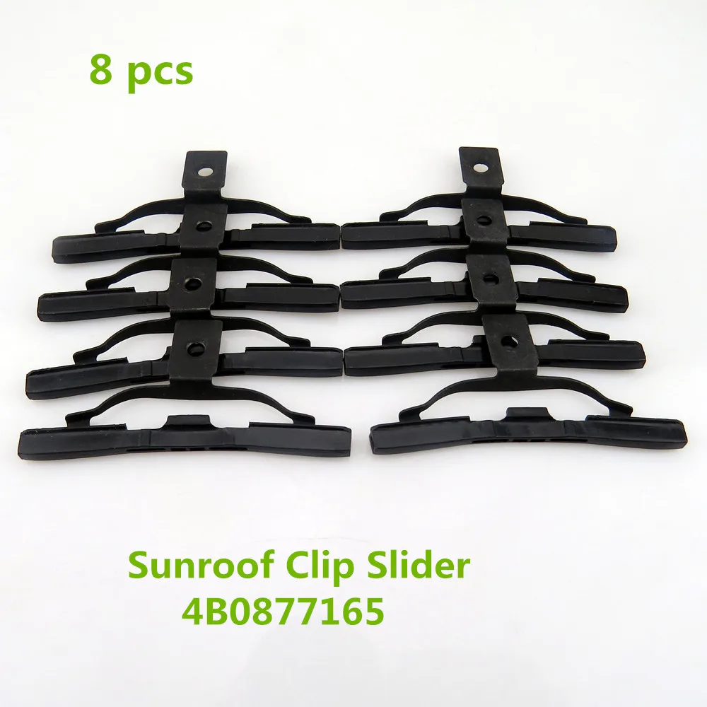 4B0877165-8pcs SCJYRXS люк трансформер Зонт клип слайдер для гольфа MK5 MK6 кролик Passat B5 Touareg R32 4B0877165 4B0 877 165 - Цвет: 4B0877165-8pcs