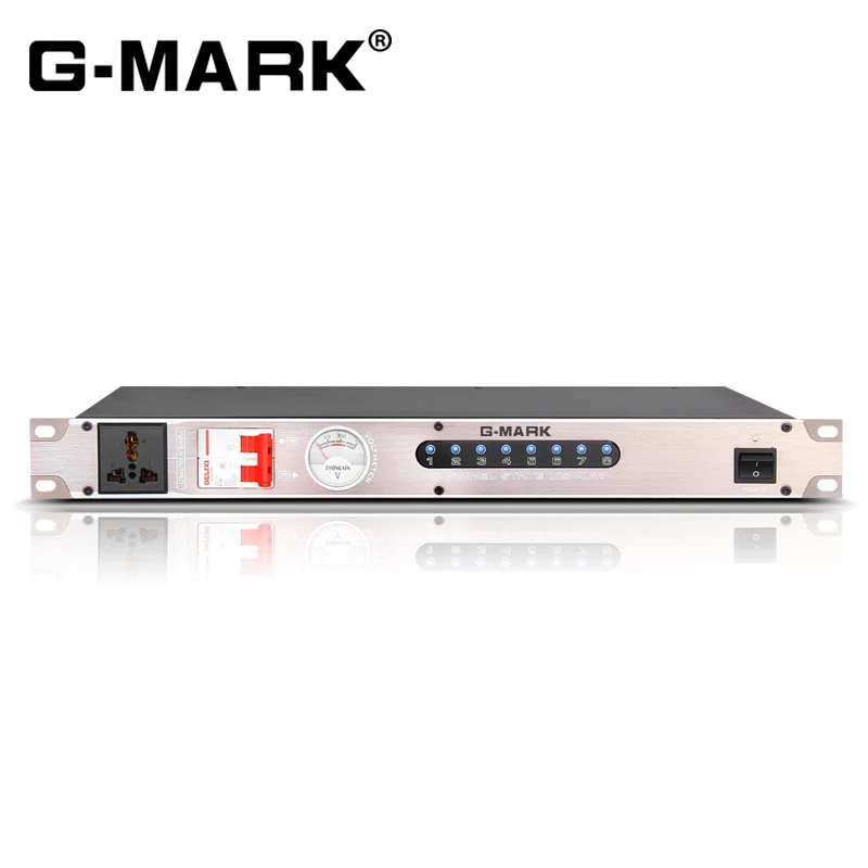 G MARK PK09 профессиональный аудио 9 каналов регулятор последовательности мощности