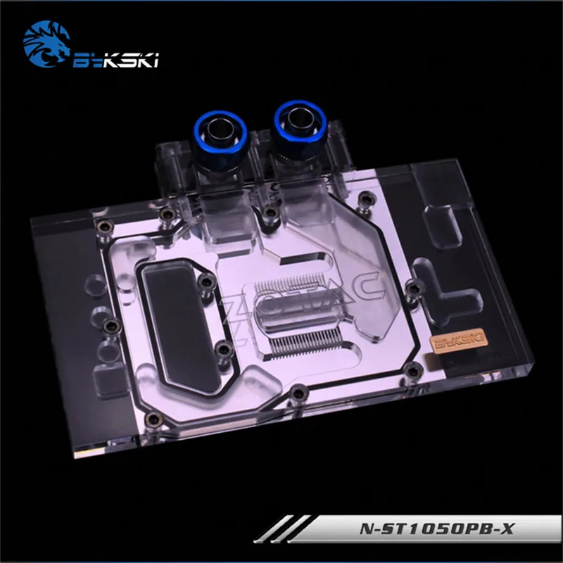 Водяной блок Bykski для графической карты ZOTAC Geforce GTX 1050 2GD5 Thunderbolt PB|gpu water block|water blockgpu |