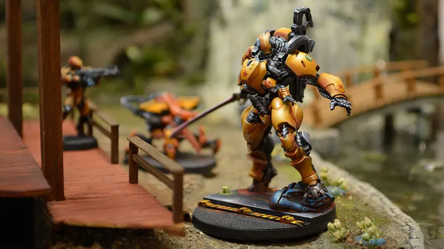 [Loong Way Miniatures] Corvus Belli Infinity 0545 GUIJIA SQUADRON 32 мм Металлические Миниатюрные | Игрушки и