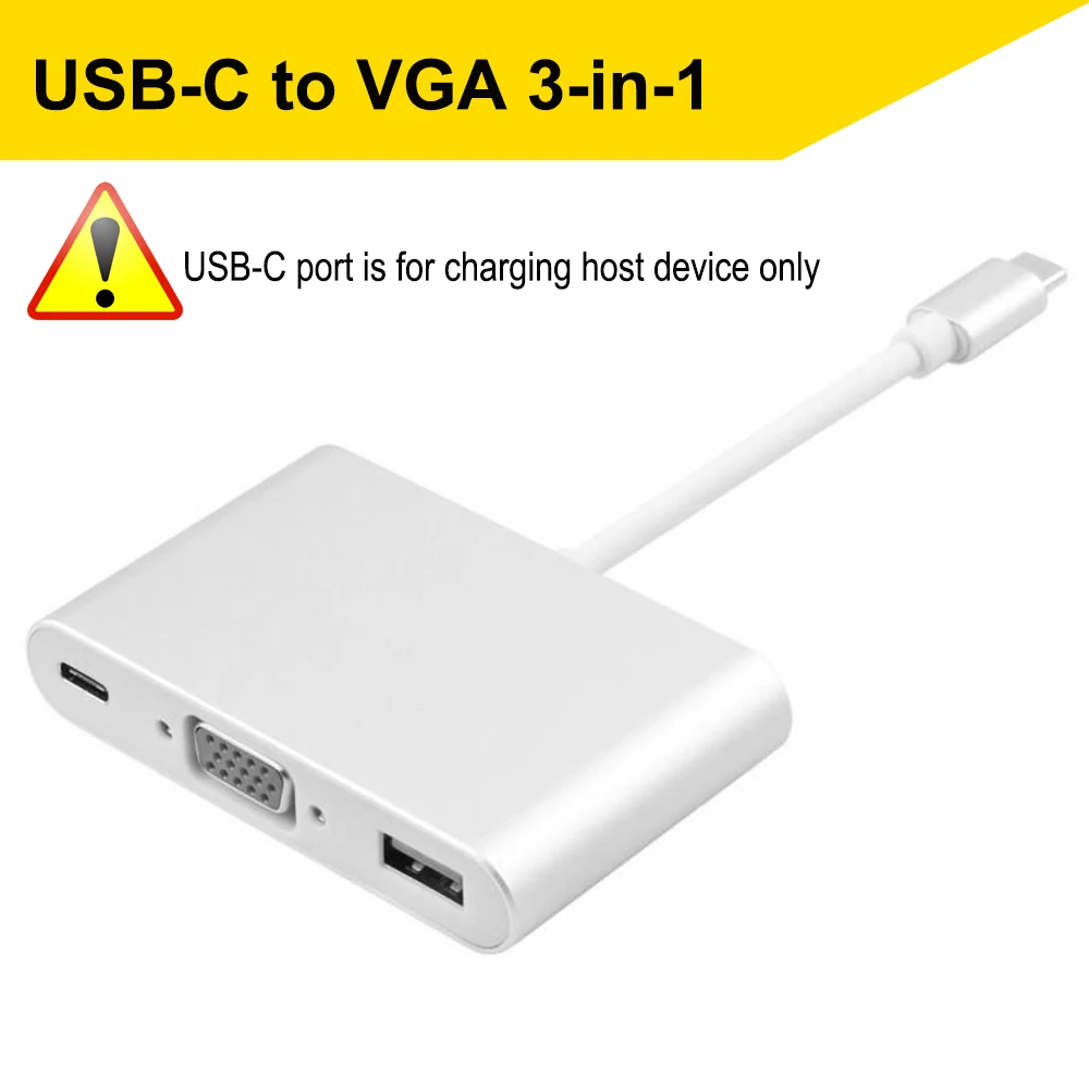Адаптер для HDMI VGA USB 3 0 DVI DP 4K 1080P док-станция с несколькими портами apple macbook &amp pro