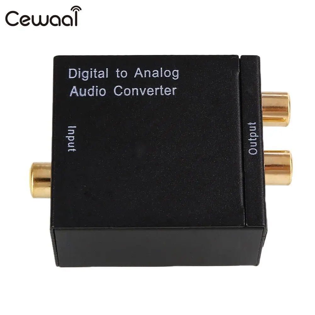 Цифровой коаксиальный аналоговый L/R аудио преобразователь адаптер USB кабель