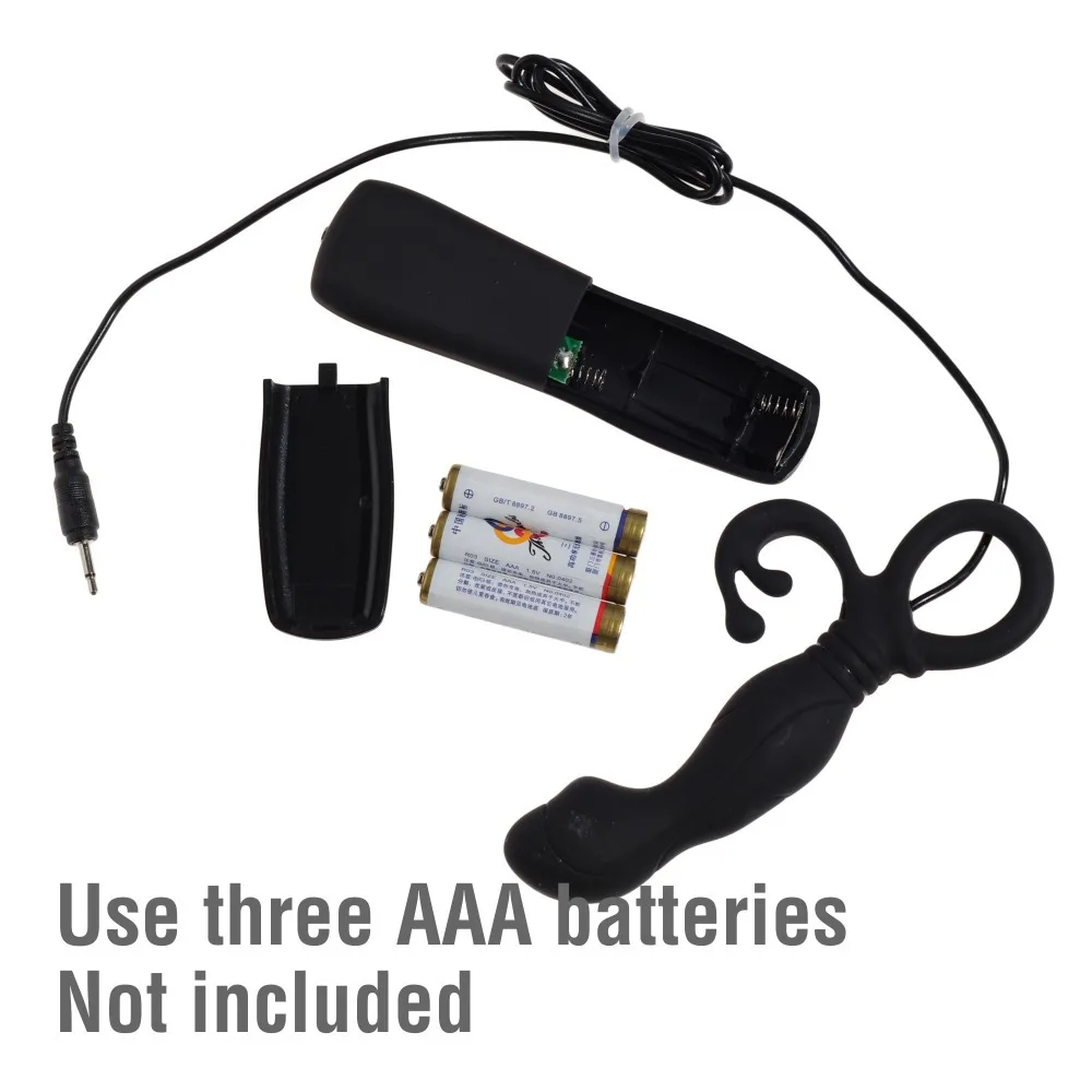 Реальное ощущение кожи зонд вибрационный Анальный PlugRemote контроль Анальная