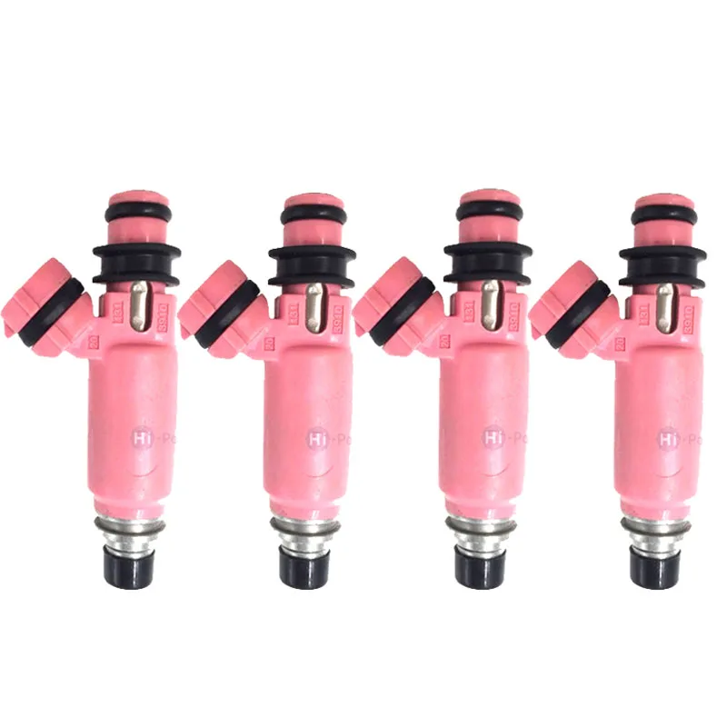 4 шт. 195500 3910 16611 AA370 550cc Топливные форсунки для Subaru Pink STI WRX Forester 16611AA370 CSL2017|Топливный