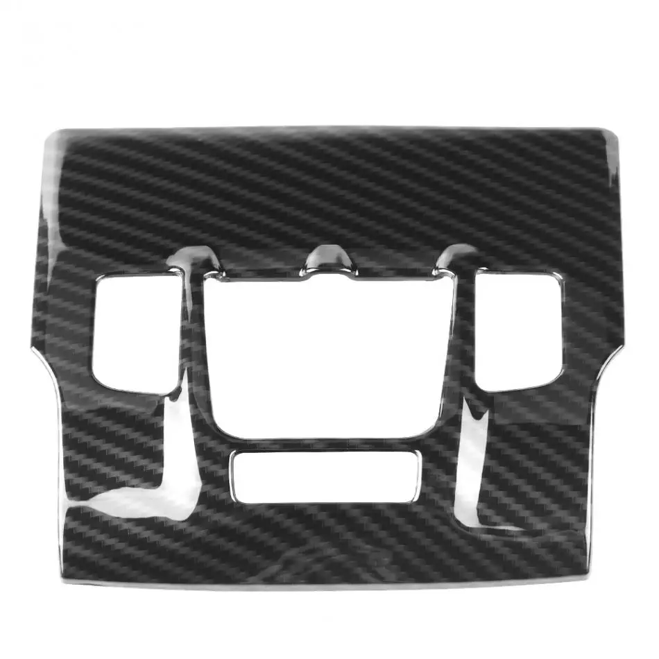 For Maserati Levante- 3Pcs Carbon Fiber Style Car Interior Front Reading Light Lamp Cover Trim Frame Stickers