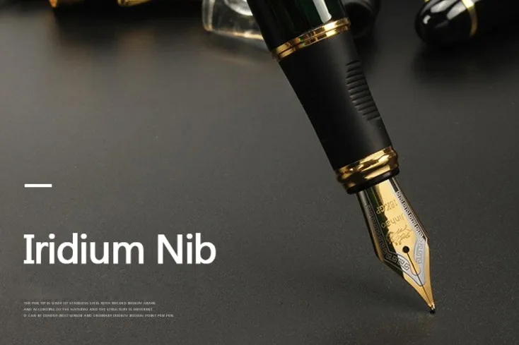 Ручка перьевая JINHAO X450 металлическая черная карандаш в коробке роскошные