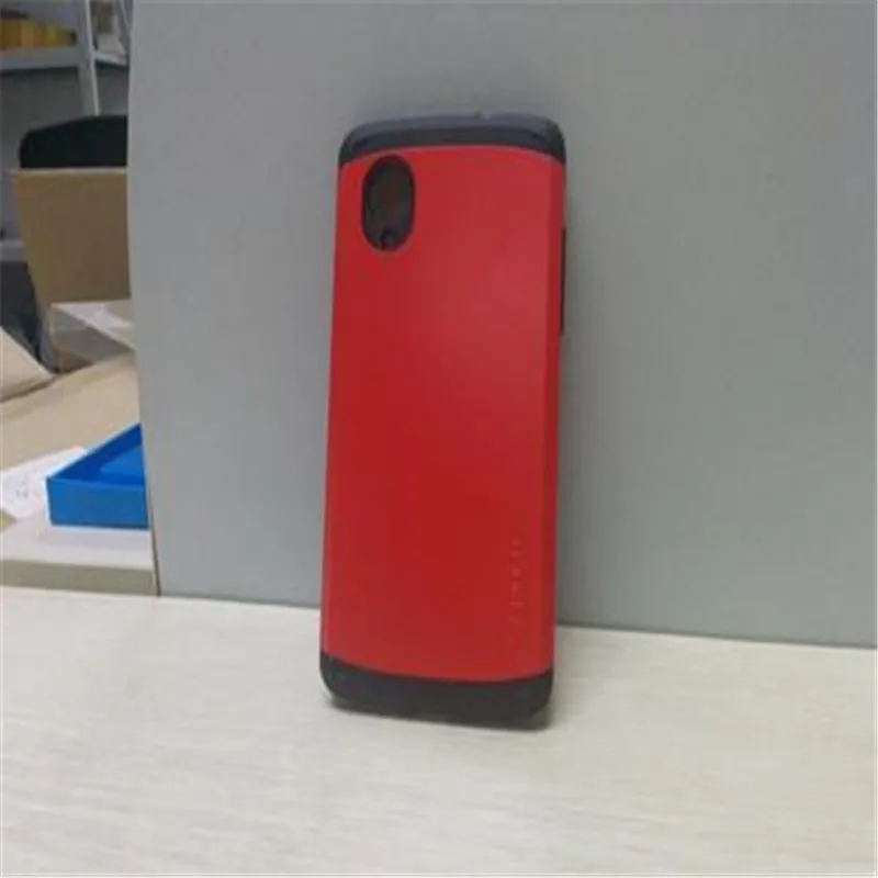 Бампер чехол для Google LG NEXUS 5 D820 821 подлинный - Цвет: Красный