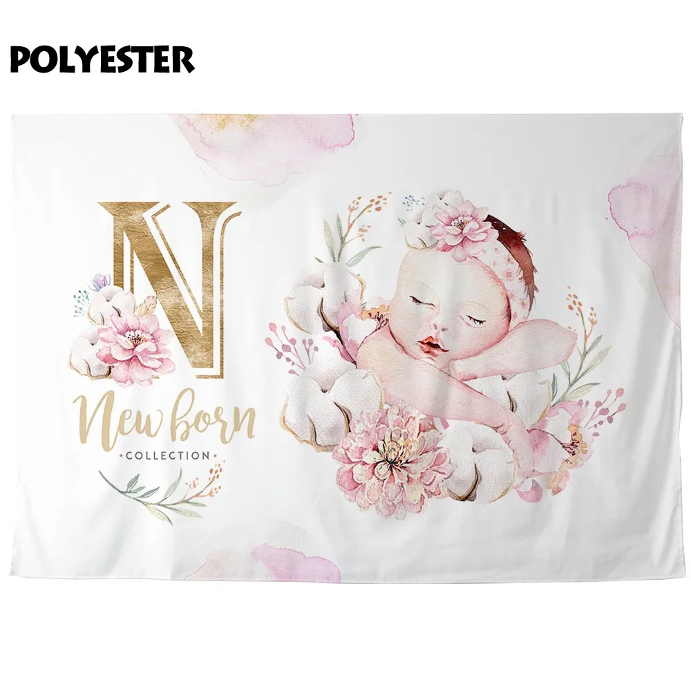 Фон для фотосъемки Allenjoy с изображением персональных подписчиков на день