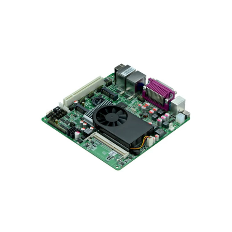

NM10 embedded integrated industrial control motherboard N2800 fan-free MINI-ITX industrial tablet computer multi-port