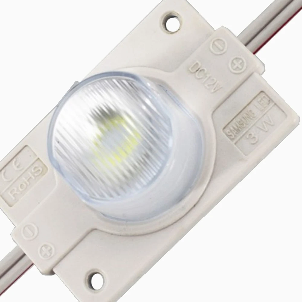 100 шт. 2 Вт 1 5 Светодиодный модуль SMD 3535 12 В DC холодный белый Инжекционный