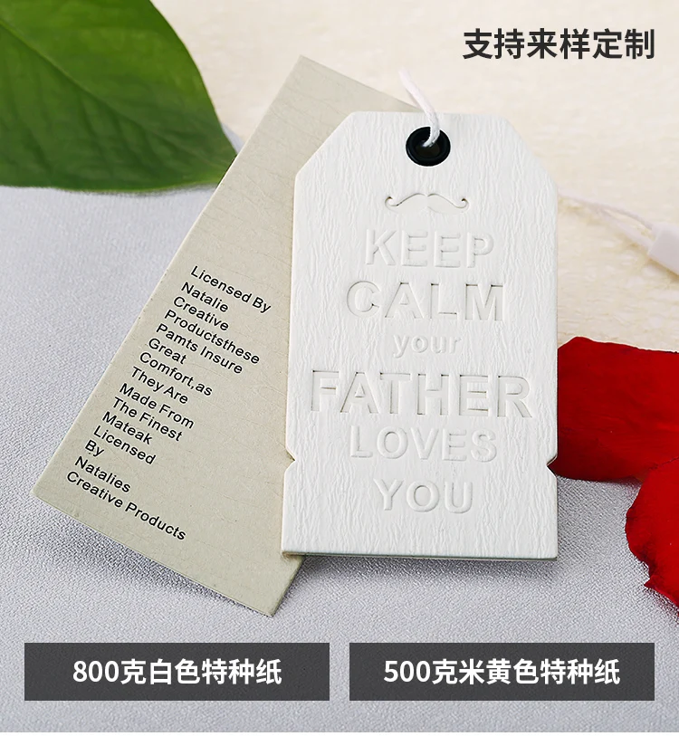 

Custom Special paper card art paper card Tags