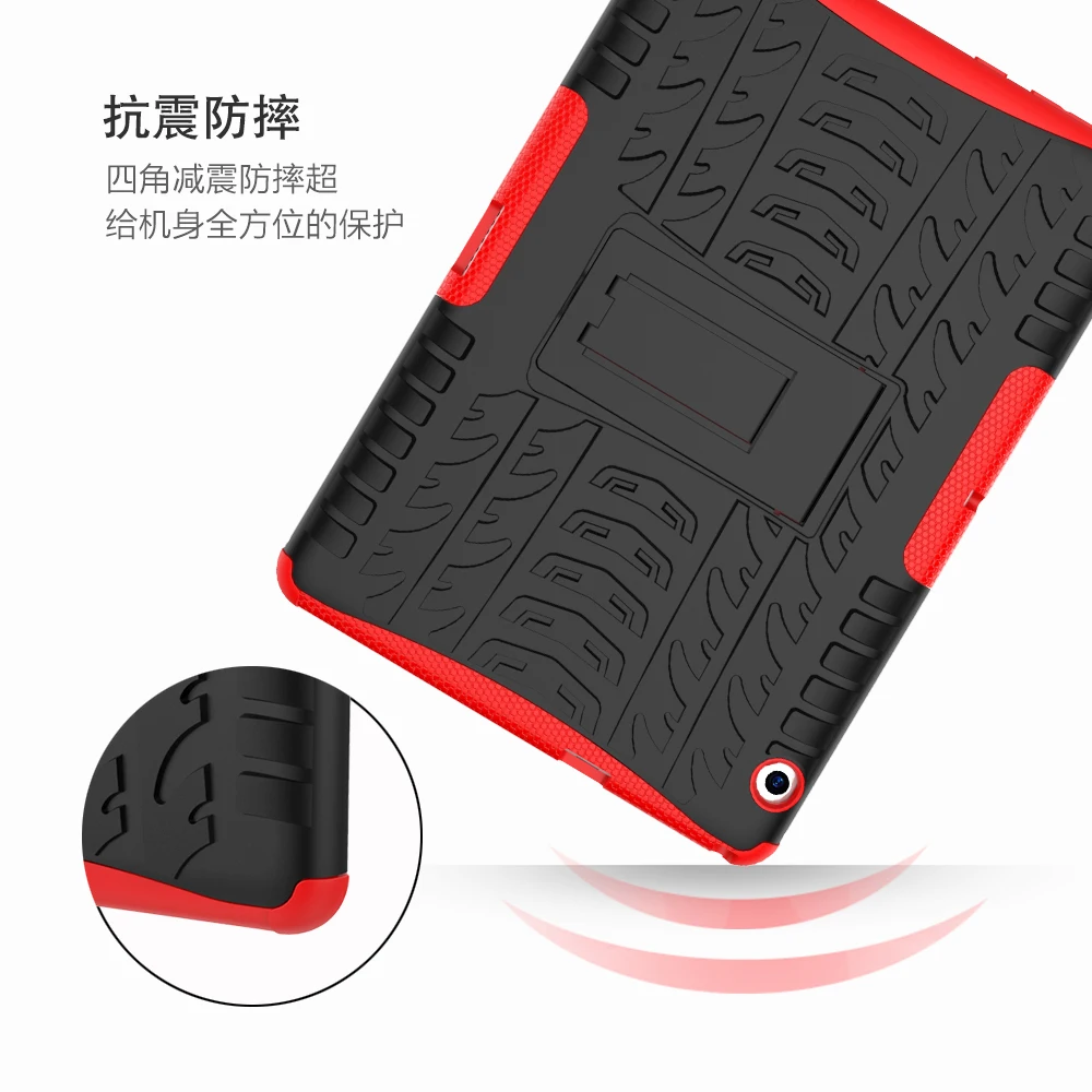 Новый силиконовый + жесткий чехол 2 в 1 для Huawei MediaPad T5 10 AGS2-W09/L09/L03/W19 планшет детей