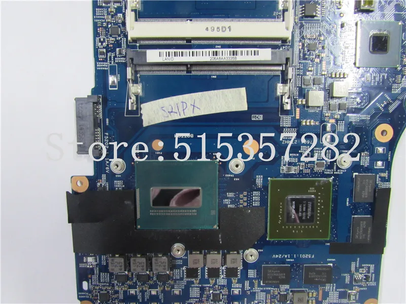 Для ACER ASPIRE VN7-791G материнская плата для ноутбука 14204-1M 448.02G12.001M 448.02g13.001m W/i7-4710HQ и GTX860 |