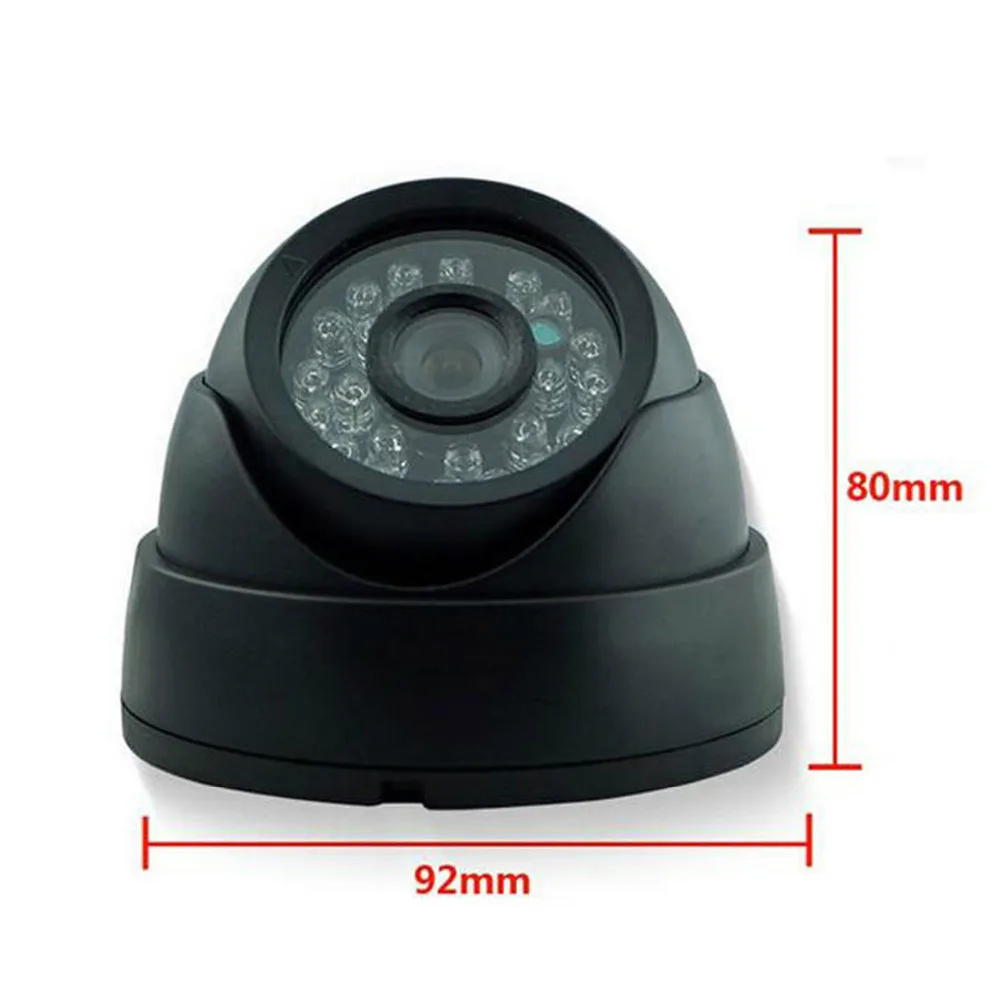 COMS 2 8 мм NTSC 800TVL видеонаблюдения 120 градусов Широкий Формат Крытый аналоговый ИК BNC
