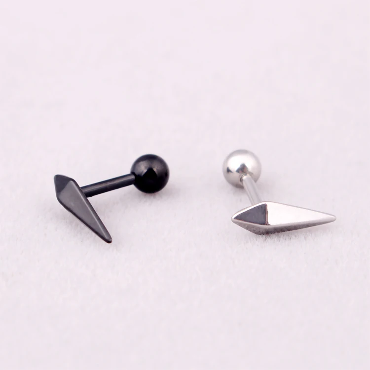 Женские серьги гвоздики из нержавеющей стали в стиле панк|cross stud earrings|fashion earringsstud