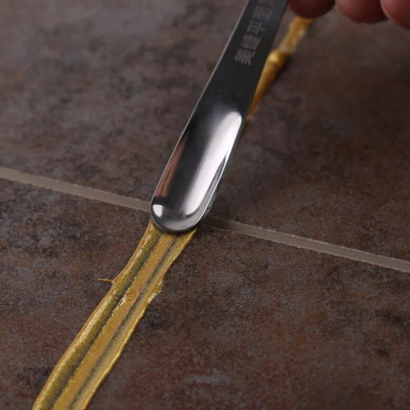 1set=2pcs Wall Putty Knife Scraper for Floor Wall Ceramic Tile Grout Yin Yang Corner Shovel Pressure Seamer Construction Tools