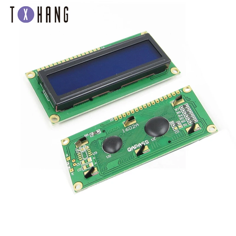 1 шт. ЖК 1602 Модуль зеленый экран 16x2 символьный светодиодный дисплей Module.1602 5 в и