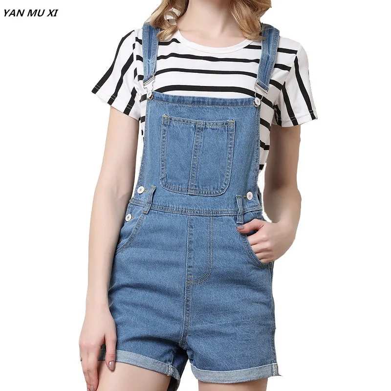 Шорты женские летние однотонные на ремешке джинсовые шорты с карманами| |