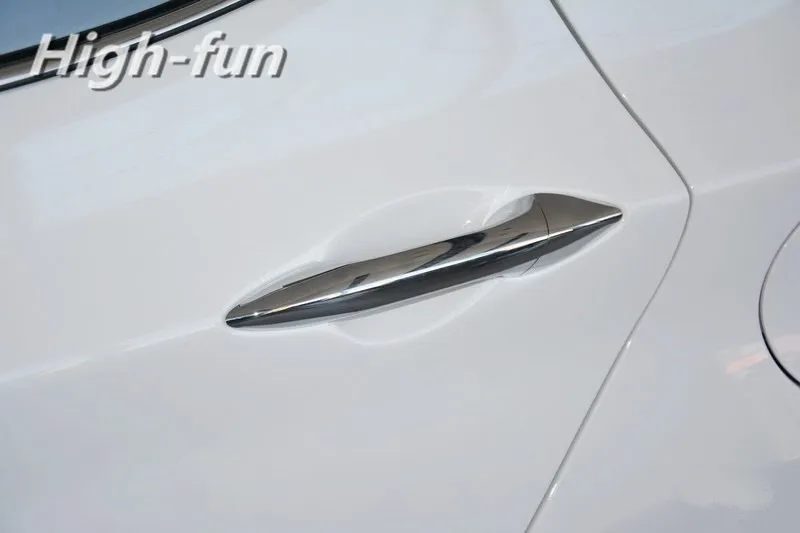 Новая хромированная Автомобильная боковая дверная ручка Накладка для Hyundai i30 2012