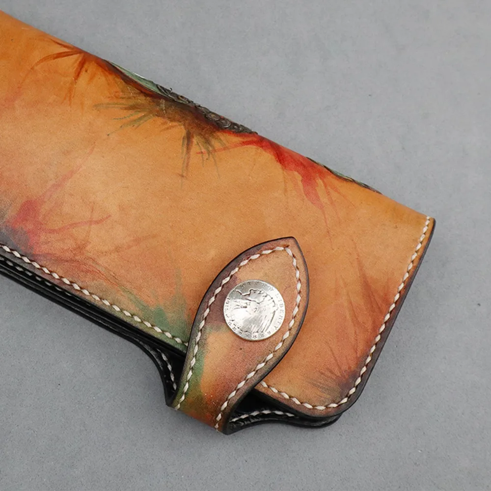 Leathercraft аппаратного индийские полдоллара монета Кончо, античное серебро 606309S-22