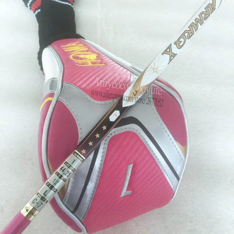 Новые женские клюшки для гольфа HONMA S-06, полный комплект, S-06, деревянный утюги для гольфа, Графитовая клюшка для гольфа, без сумки